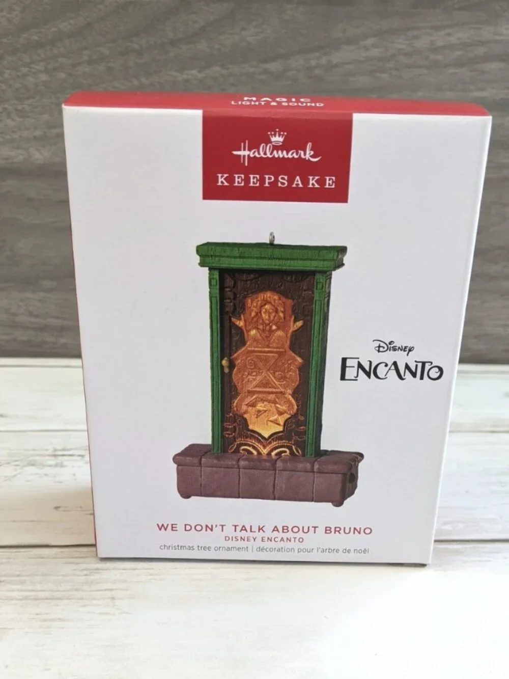 Hallmark Keepsake Disney Encanto We Don't Talk About Bruno Christmas Ornament